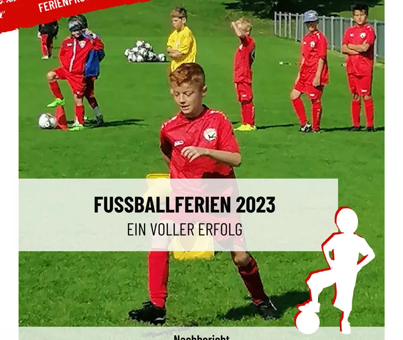 Stöttwanger Fußballferien 2023: Ein voller Erfolg