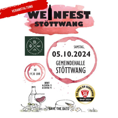 Weinfest 2024 – Save the Date