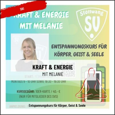 Kraft & Energie – Neue Kurstermine