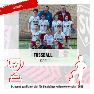 Fussball E-Jugend Allgäuer Hallenmeisterschaft 2025