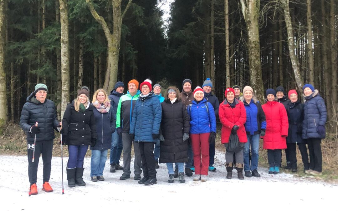 Winterwanderung 2025 Abteilung Ski