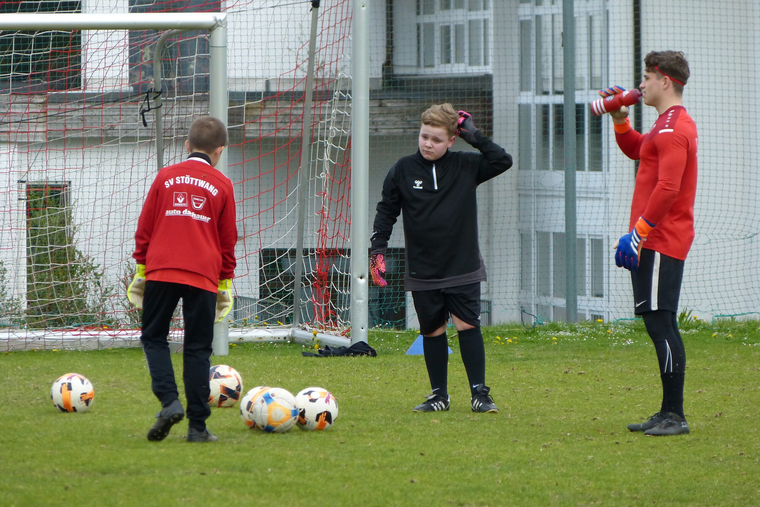 Fussball Jugend Nachwuchstraining