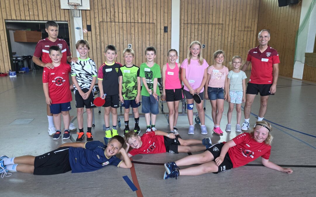 Tischtennis – SommerSpaß 2025