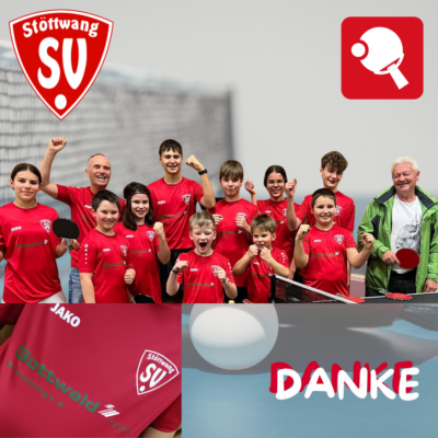 Tischtennis Jugend sagt Danke