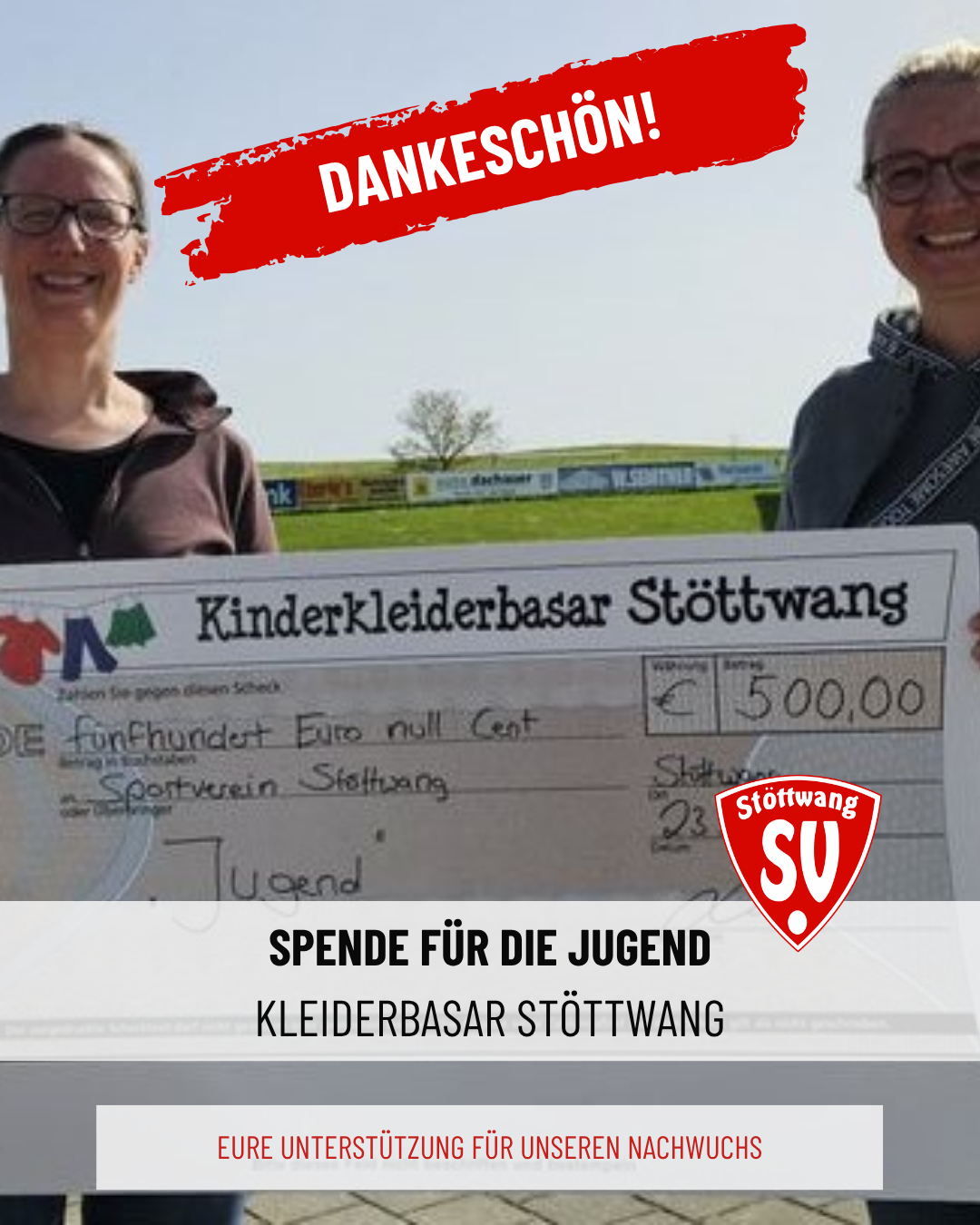 Kleiderbasar spendet für die SVS-Jugend