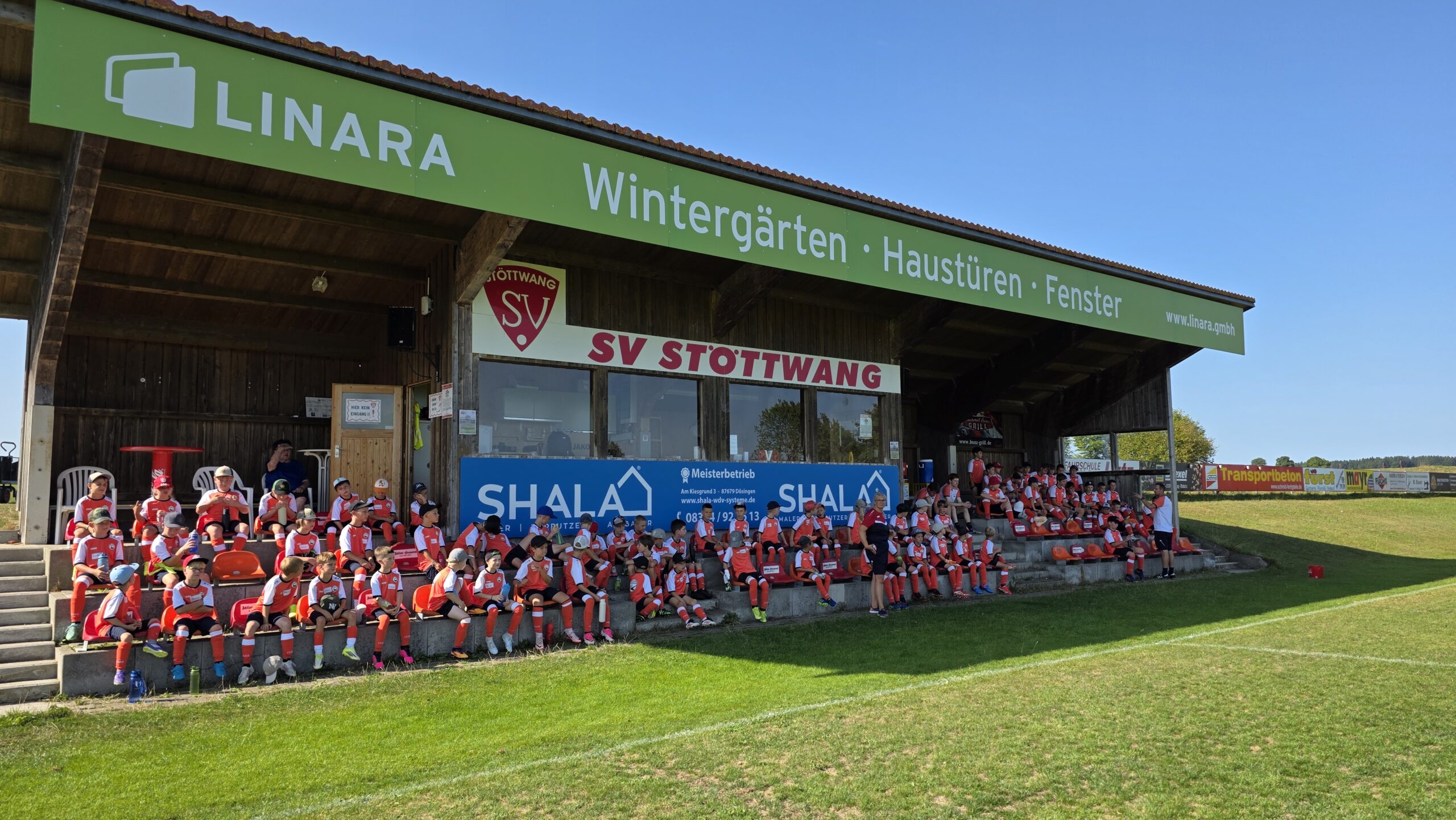 Fussball-Camp Tag 2 – jetzt sind alle da