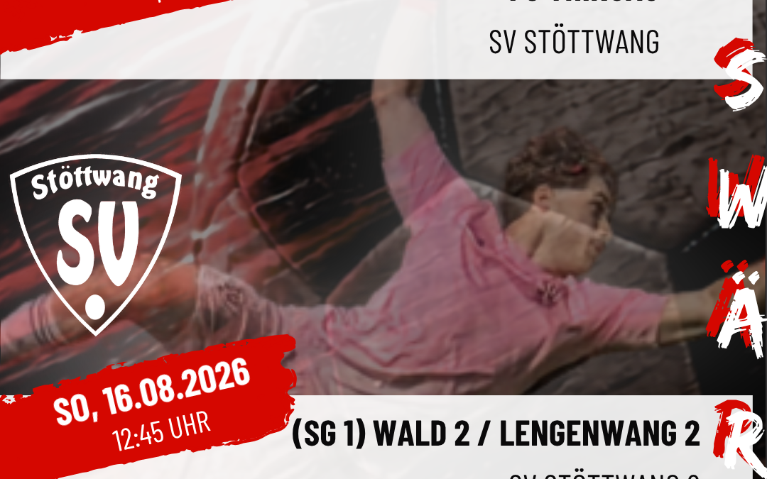 Fussball Herren Spielankündigung