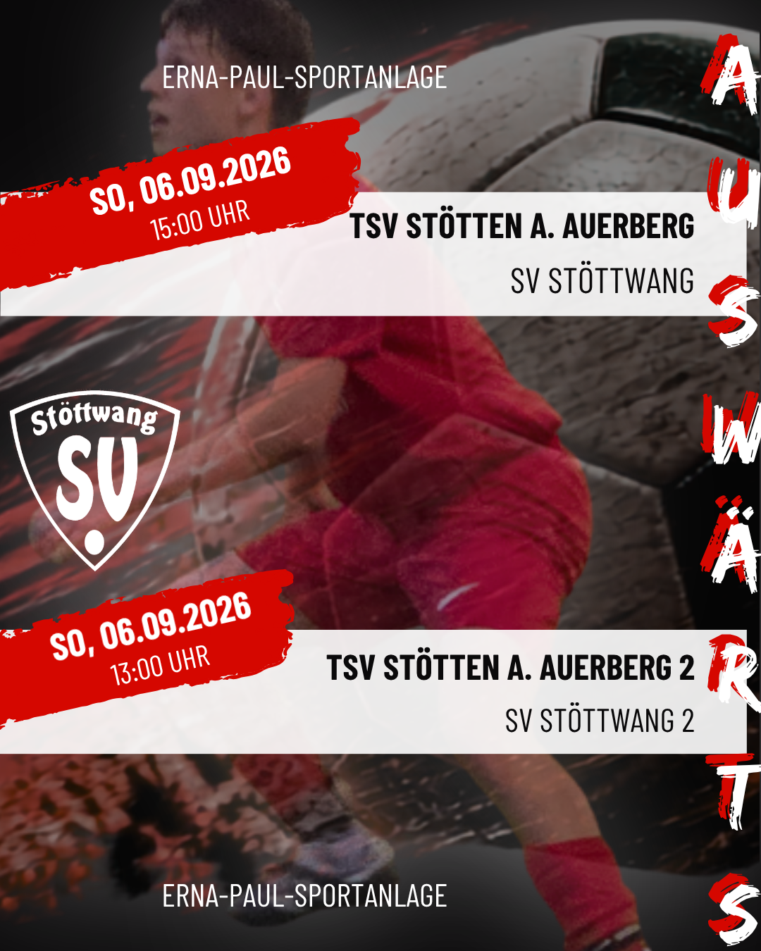 Spielankündigung Fussball Herren