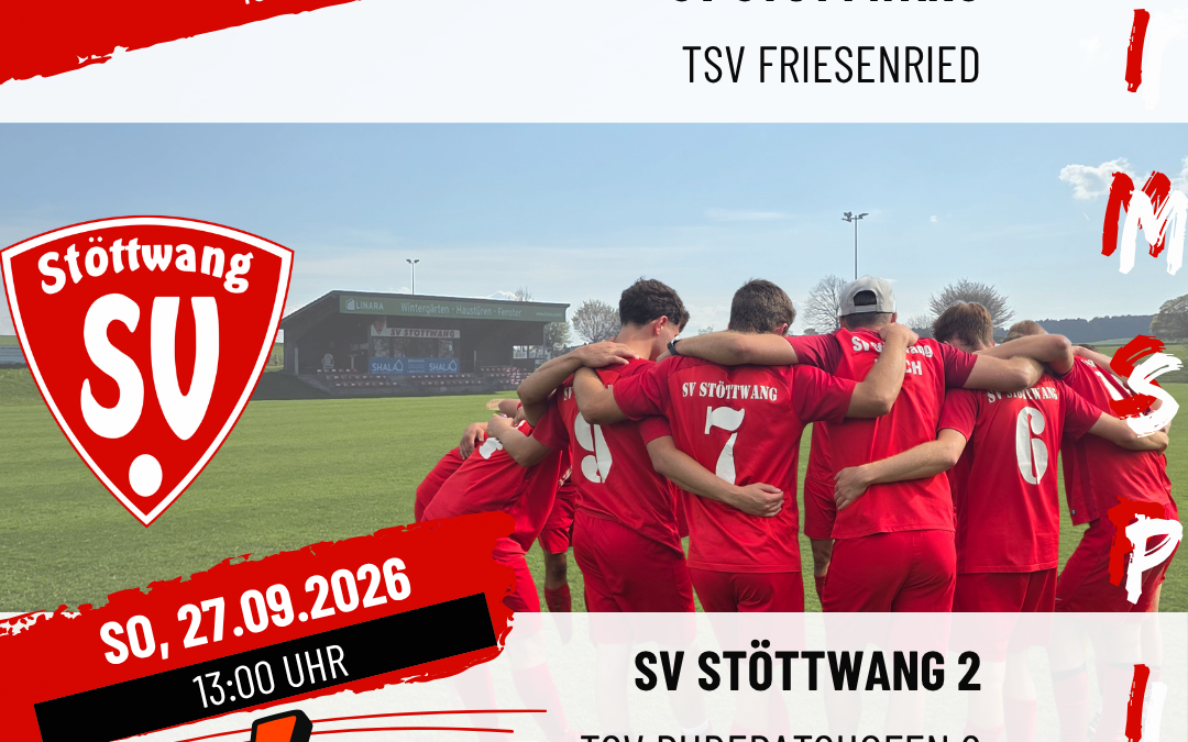 Fussball Herren Spielankündigung