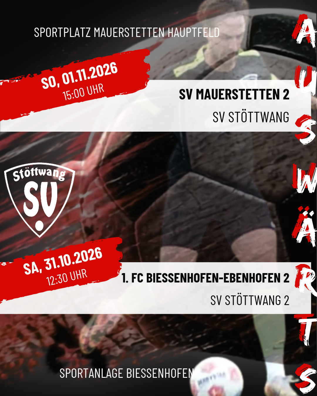 Spielankündigung Fussball Herren
